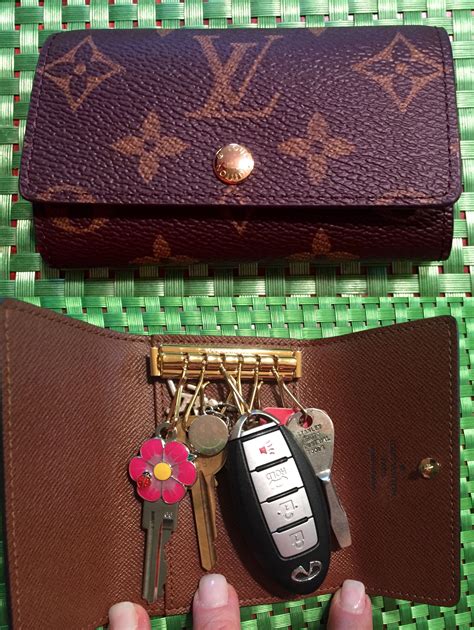 louis vuitton 6 key holder or pouch|authentic louis vuitton keychain.